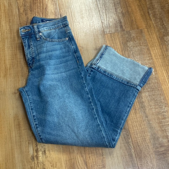 Scoop slim ankle medium wash jeans size 0 - Picture 1 of 8